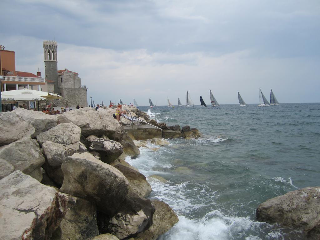 Piran Punta Beach Apartment Exteriér fotografie