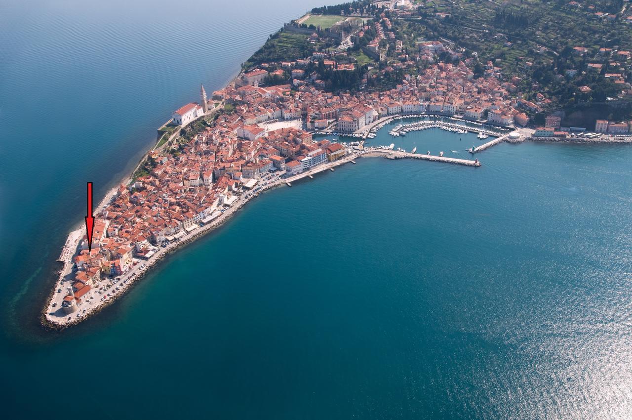 Piran Punta Beach Apartment Exteriér fotografie